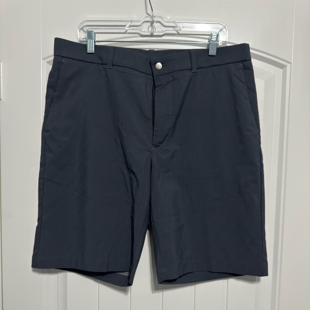 Callaway Men's Charcoal Flat Front Shorts